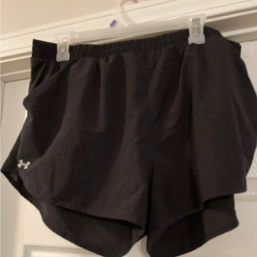 Under Armor athletic black shorts